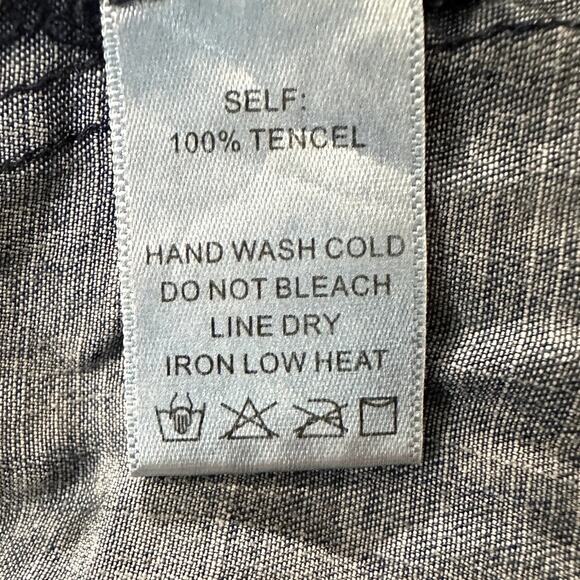 Eesome – Tencel Denim Acid-Wash Jumper – Size Small - Picture 3 of 5